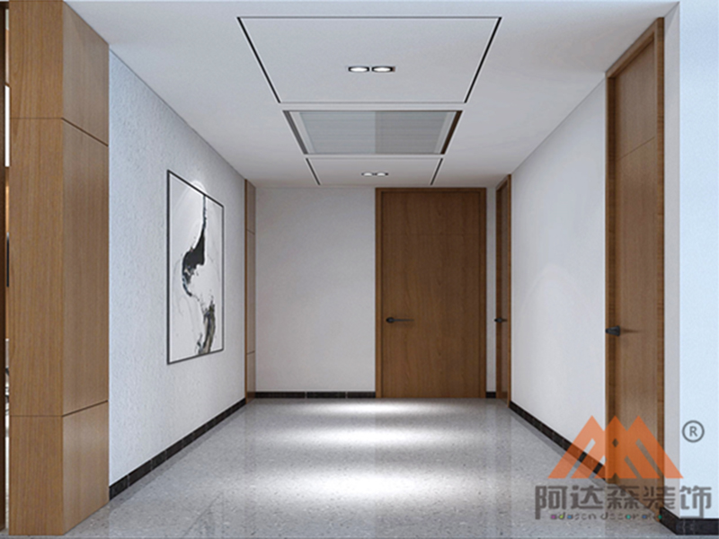 濟南奧圖1200平辦公室裝修設(shè)計施工-山東阿達森裝飾有限公司